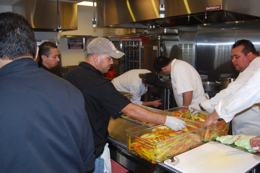 Our Kitchen Team at Work